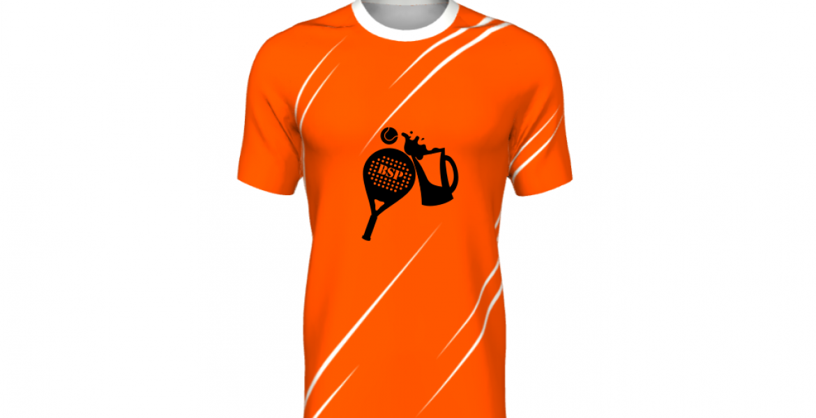 T-shirt laranja